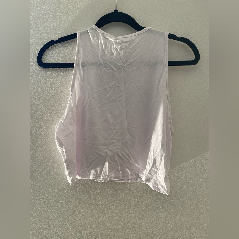 White Crop Top - Picture 5 of 8